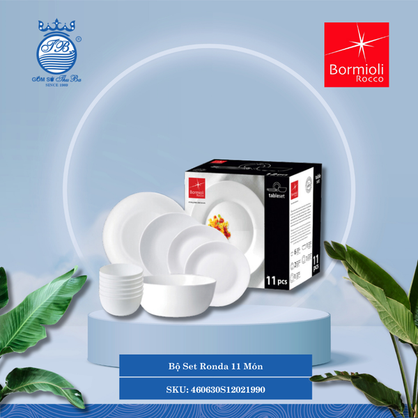 Bộ 11 món Ronda Bormioli Rocco Thủy Tinh 460630S12021990