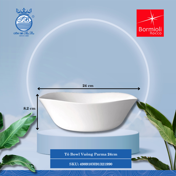 Tô Parma Bormioli Rocco Thủy Tinh