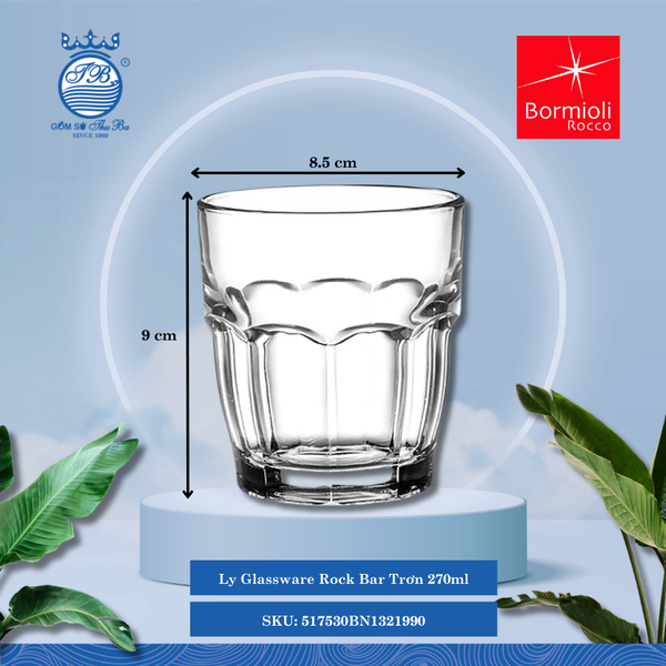 Ly Rock Bar (Nhiều Màu) Bormioli Rocco Thủy Tinh