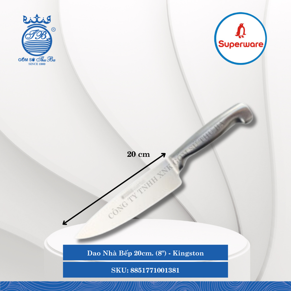 Dao Nhà Bếp Kingston (Nhiều Size) Superware Inox