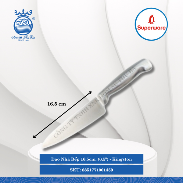 Dao Nhà Bếp Kingston (Nhiều Size) Superware Inox