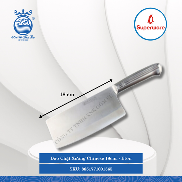 Dao Chặt Xương Eton (Nhiều Size) Superware Inox