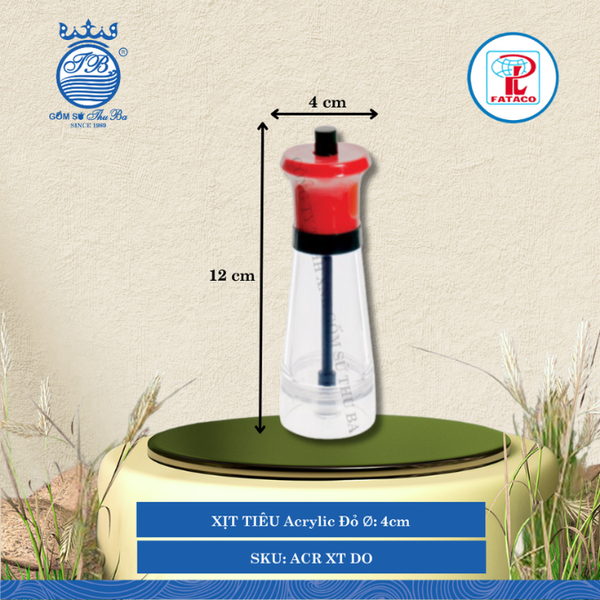 Xịt Tiêu Acrylic (Nhiều Màu) Fataco Nhựa
