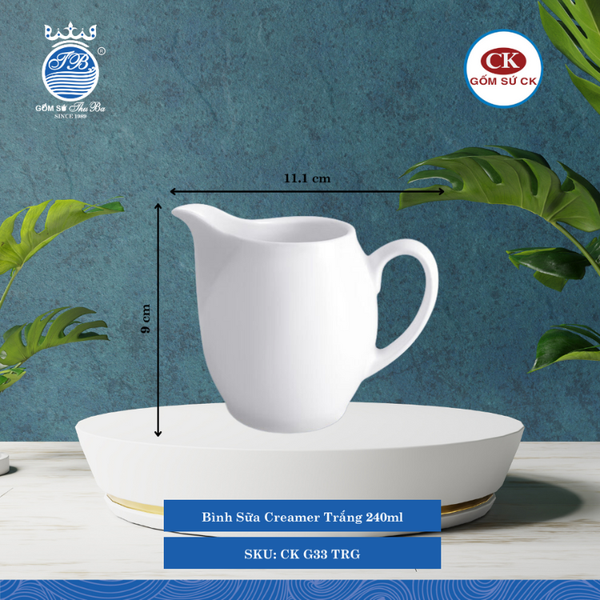 Bình Sữa G32, G33, G35 Trắng (Nhiều Size) CK Sứ