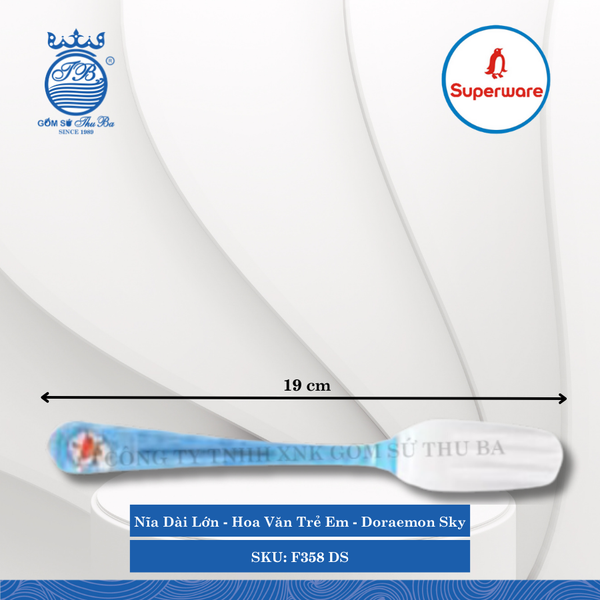 Nĩa Dài Doraemon Sky (Nhiều Loại) Superware Nhựa