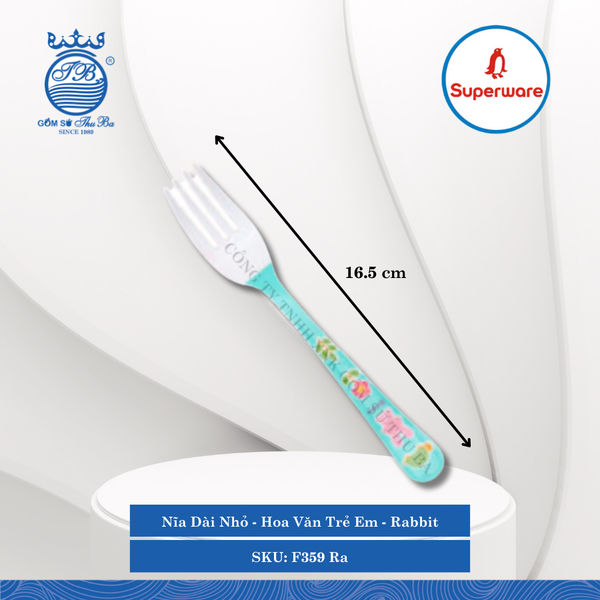 Nĩa Dài Rabbit (Nhiều Loại) Superware Nhựa