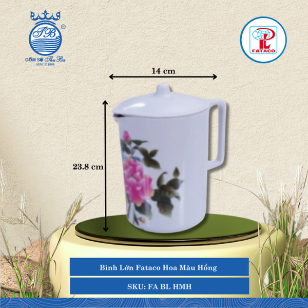 Bình Nước Lớn Fataco (Nhiều Màu) Nhựa