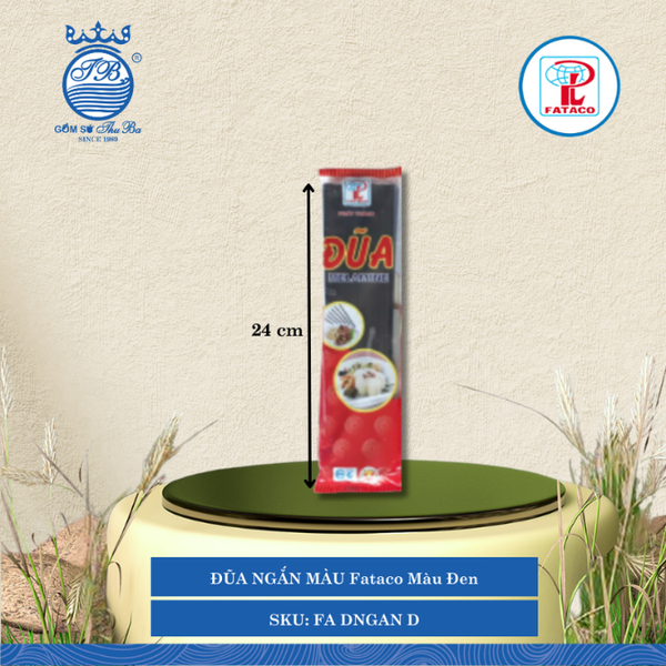 Đũa Ngắn Màu Fataco (Nhiều Màu) Nhựa