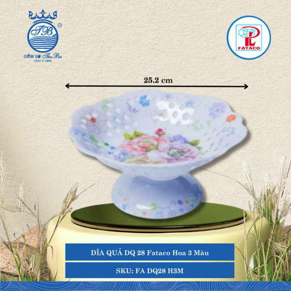 Dĩa Qủa DQ 27, DQ 28 Fataco (Nhiều Size, Nhiều Hình) Nhựa