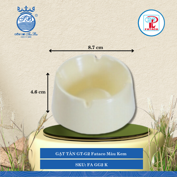 Gạt Tàn GT-G2 Fataco (Nhiều Màu) Nhựa