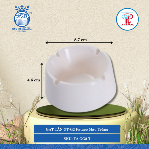 Gạt Tàn GT-G2 Fataco (Nhiều Màu) Nhựa