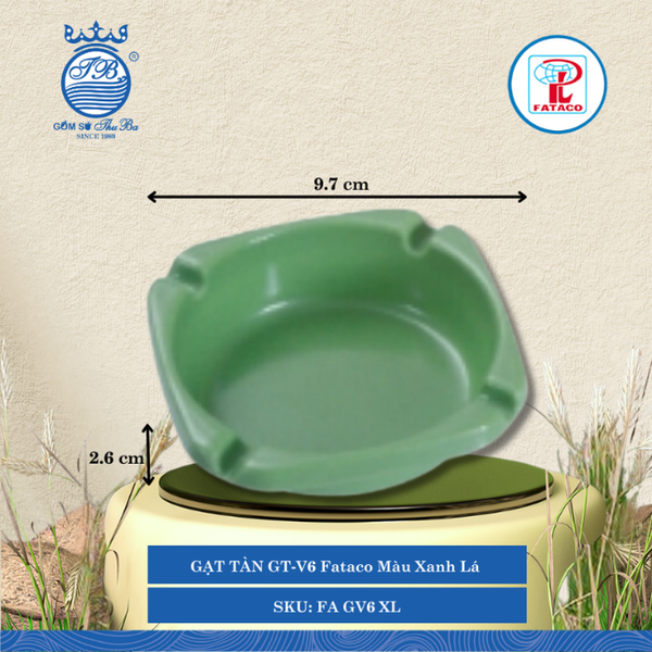 Gạt Tàn GT-V6 Fataco (Nhiều Màu) Nhựa