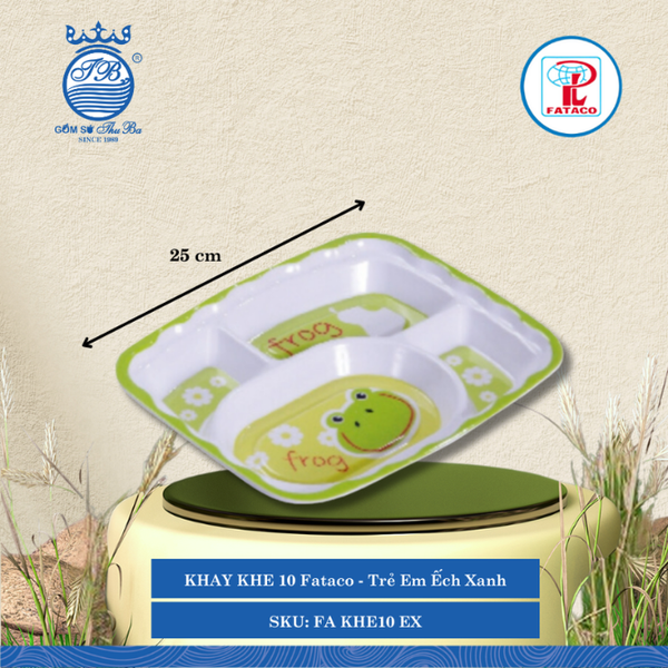 Khay Khe 10 KHE 10 Fataco Trẻ Em (Nhiều Hình) Nhựa