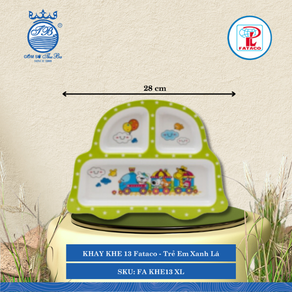Khay Khe 13 KHE 13 Fataco Trẻ Em (Nhiều Hình) Nhựa