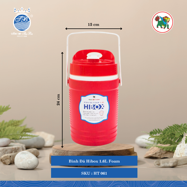 Bình Đá Hibox Foam (Nhiều Size, Giao Màu Ngẫu Nhiên) Hiệp Thành Nhựa