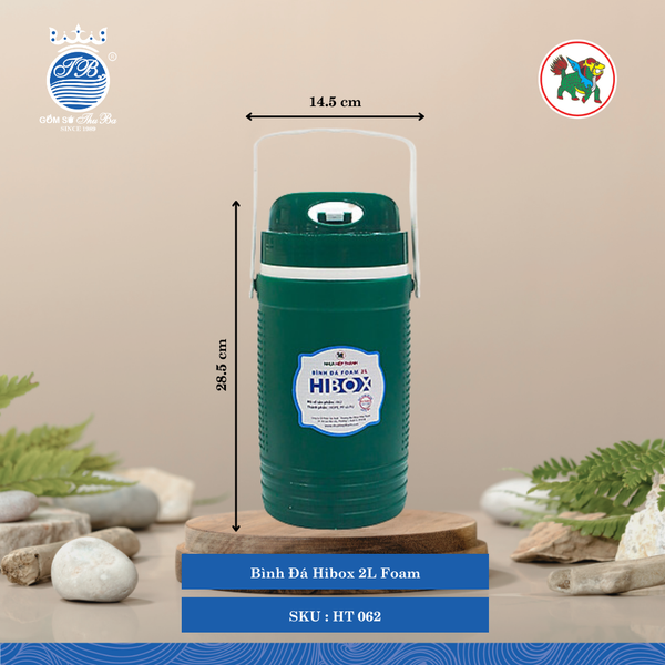 Bình Đá Hibox Foam (Nhiều Size, Giao Màu Ngẫu Nhiên) Hiệp Thành Nhựa