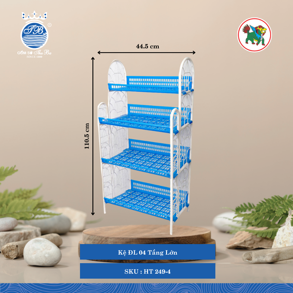 Kệ ĐL Lớn (Nhiều Loại, Giao Màu Ngẫu Nhiên) Hiệp Thành Nhựa