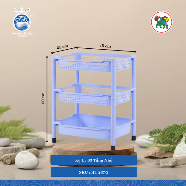 Kệ Ly Nhỏ (Nhiều Loại, Giao Màu Ngẫu Nhiên) Hiệp Thành Nhựa