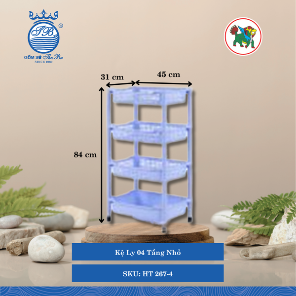 Kệ Ly Nhỏ (Nhiều Loại, Giao Màu Ngẫu Nhiên) Hiệp Thành Nhựa