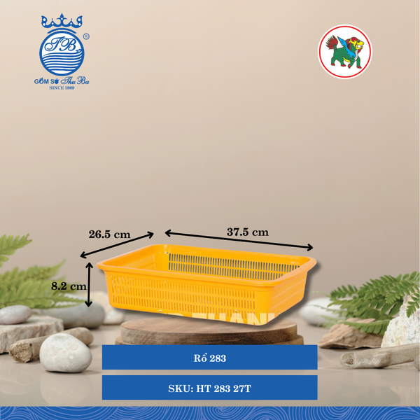 Rổ 282, 283 (Nhiều Size, Giao Màu Ngẫu Nhiên) Hiệp Thành Nhựa