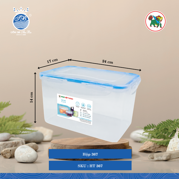 Hộp 367, 368, 369 (Nhiều Size, Giao Màu Ngẫu Nhiên) Hiệp Thành Nhựa
