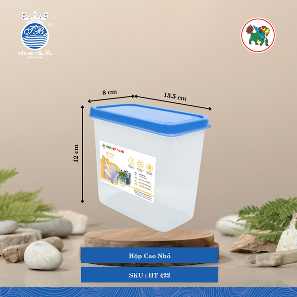Hộp Cao (Nhiều Size, Giao Màu Ngẫu Nhiên) Hiệp Thành Nhựa