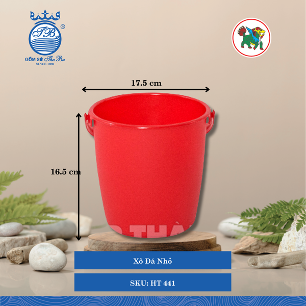 Xô Đá (Nhiều Loại, Giao Màu Ngẫu Nhiên) Hiệp Thành Nhựa