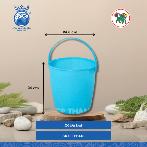 Xô Đá (Nhiều Loại, Giao Màu Ngẫu Nhiên) Hiệp Thành Nhựa