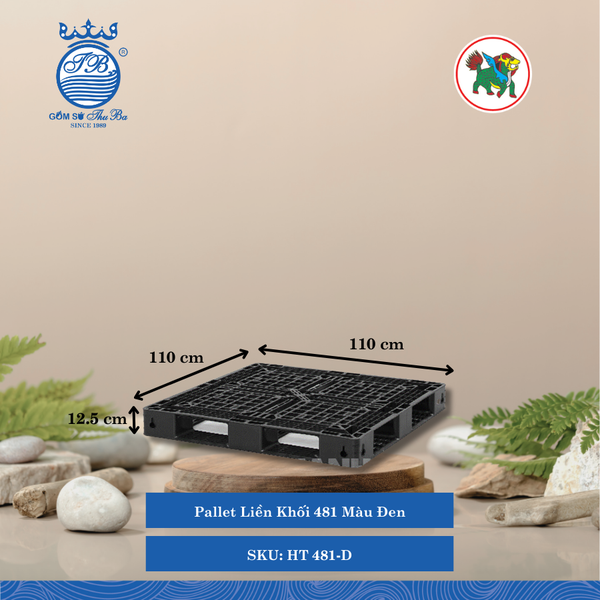 Pallet Liền Khối 481 (Nhiều Màu) Hiệp Thành Nhựa