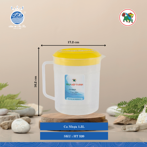 Ca Nhựa Trong (Nhiều Size, Giao Màu Ngẫu Nhiên) Hiệp Thành Nhựa