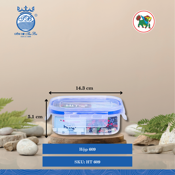 Hộp Hita (Nhiều Size, Giao Màu Ngẫu Nhiên) Hiệp Thành Nhựa