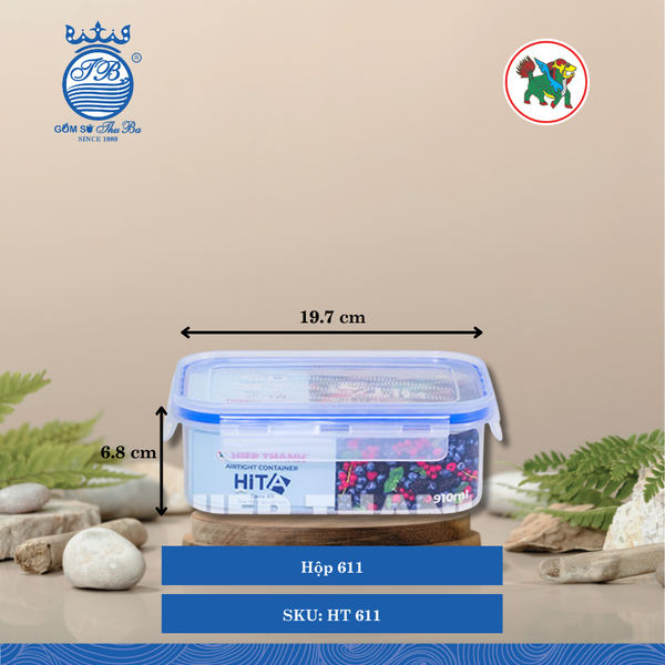 Hộp Hita (Nhiều Size, Giao Màu Ngẫu Nhiên) Hiệp Thành Nhựa