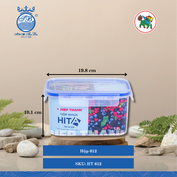 Hộp Hita (Nhiều Size, Giao Màu Ngẫu Nhiên) Hiệp Thành Nhựa