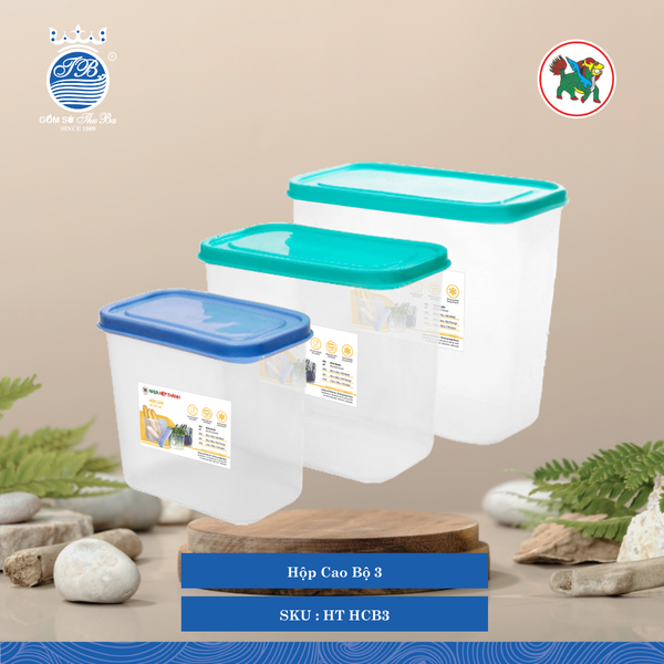 Hộp Cao Bộ 3 Hiệp Thành Nhựa HT HCB3 (Giao Màu Ngẫu Nhiên)