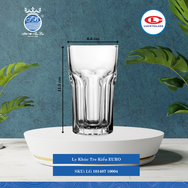 Ly Euro Lucky Glass Thủy Tinh (Nhiều Size)
