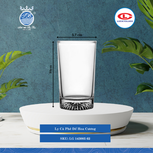 Ly Classic Diamond Lucky Glass Thủy Tinh (Nhiều Size)