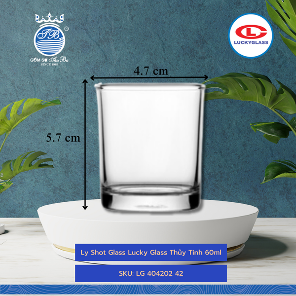 Ly Classic Lucky Glass Thủy Tinh