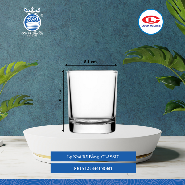 Ly Classic Lucky Glass Thủy Tinh