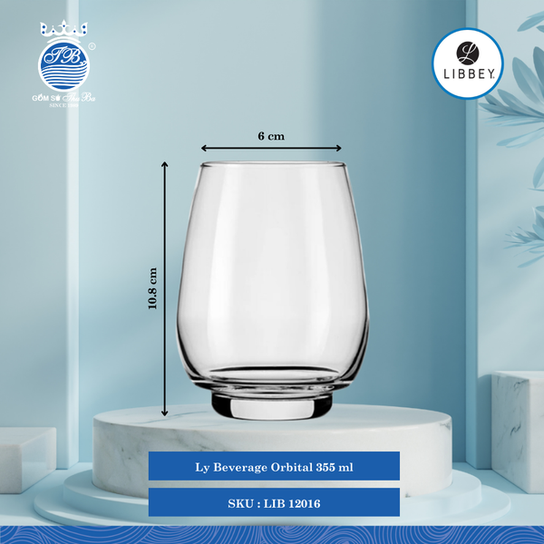 Ly Orbital Libbey Thủy Tinh (Nhiều Size)