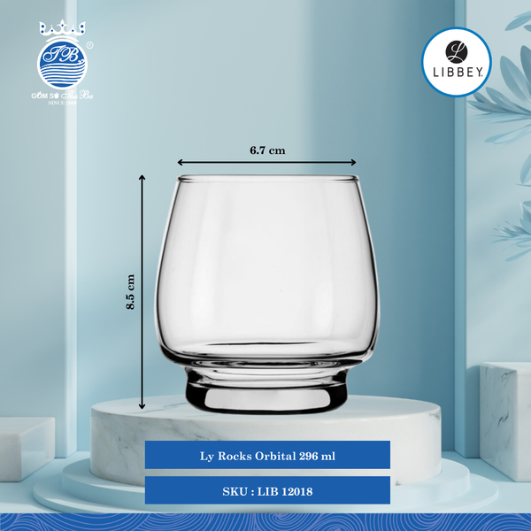 Ly Orbital Libbey Thủy Tinh (Nhiều Size)