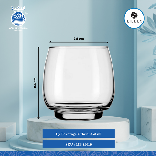 Ly Orbital Libbey Thủy Tinh (Nhiều Size)