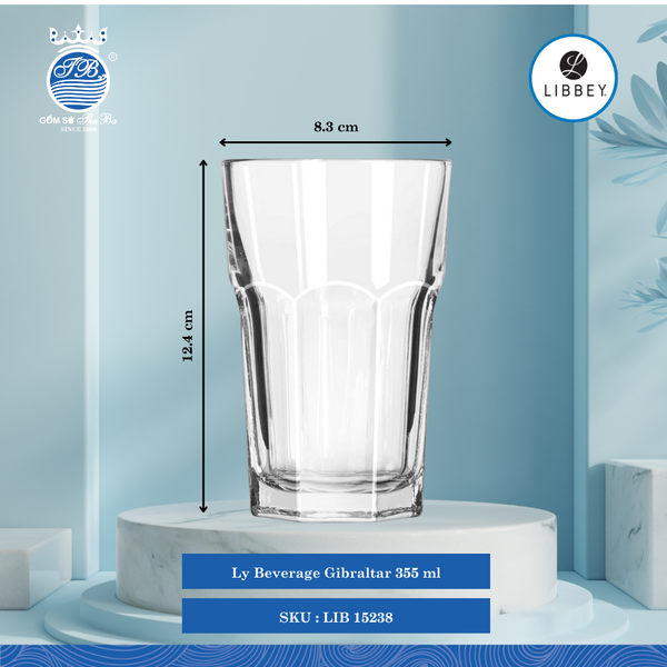 Ly Gibraltar Libbey Thủy Tinh (Nhiều Size)