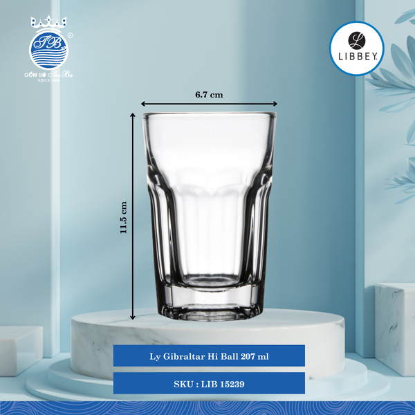 Ly Gibraltar Libbey Thủy Tinh (Nhiều Size)