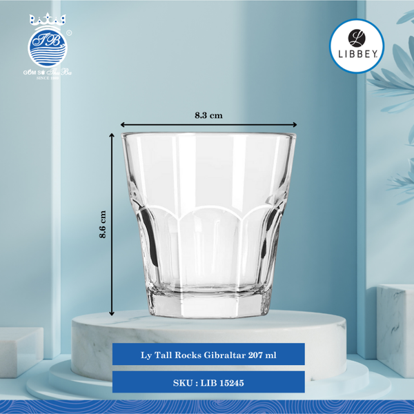 Ly Gibraltar Libbey Thủy Tinh (Nhiều Size)