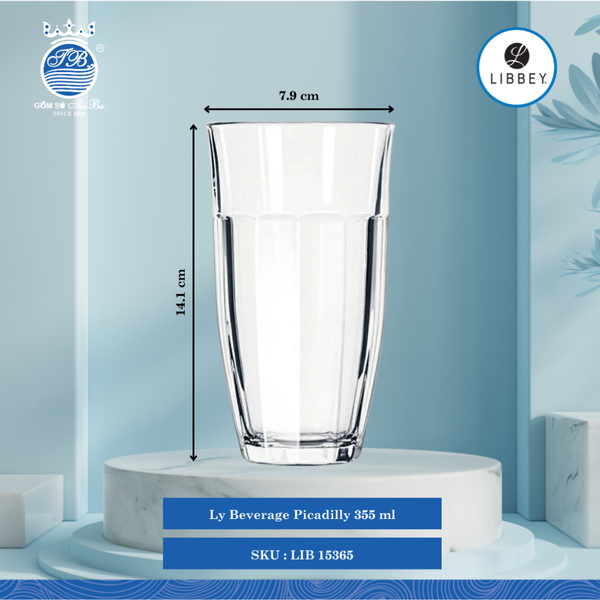 Ly Picadilly Libbey Thủy Tinh (Nhiều Size)