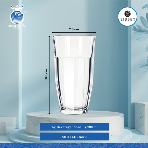 Ly Picadilly Libbey Thủy Tinh (Nhiều Size)