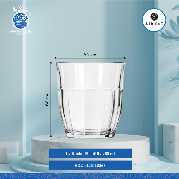 Ly Picadilly Libbey Thủy Tinh (Nhiều Size)