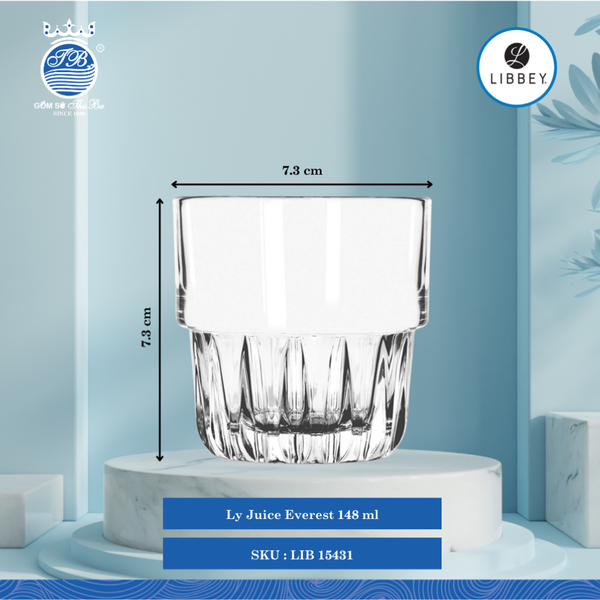 Ly Everest Libbey Thủy Tinh (Nhiều Size)