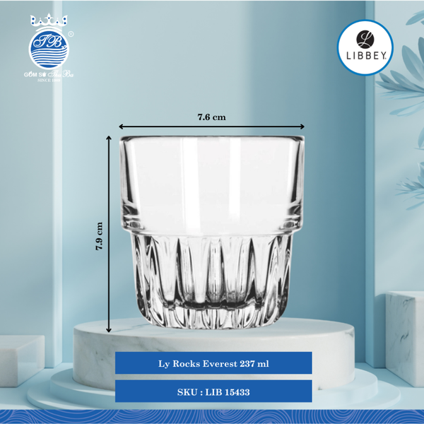 Ly Everest Libbey Thủy Tinh (Nhiều Size)