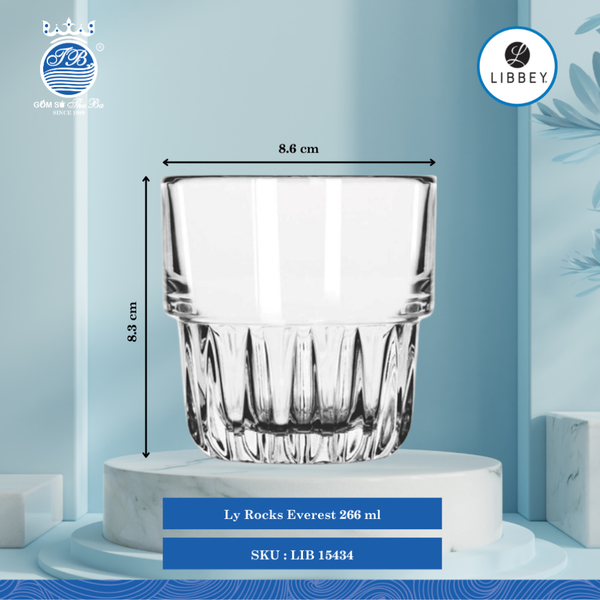Ly Everest Libbey Thủy Tinh (Nhiều Size)